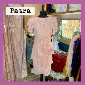 *vintage* Patra ~ ruffles and bow dress ~ size 10